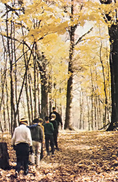 
Intern duties might also includes leading groups of children on winter ecology hikes.  

